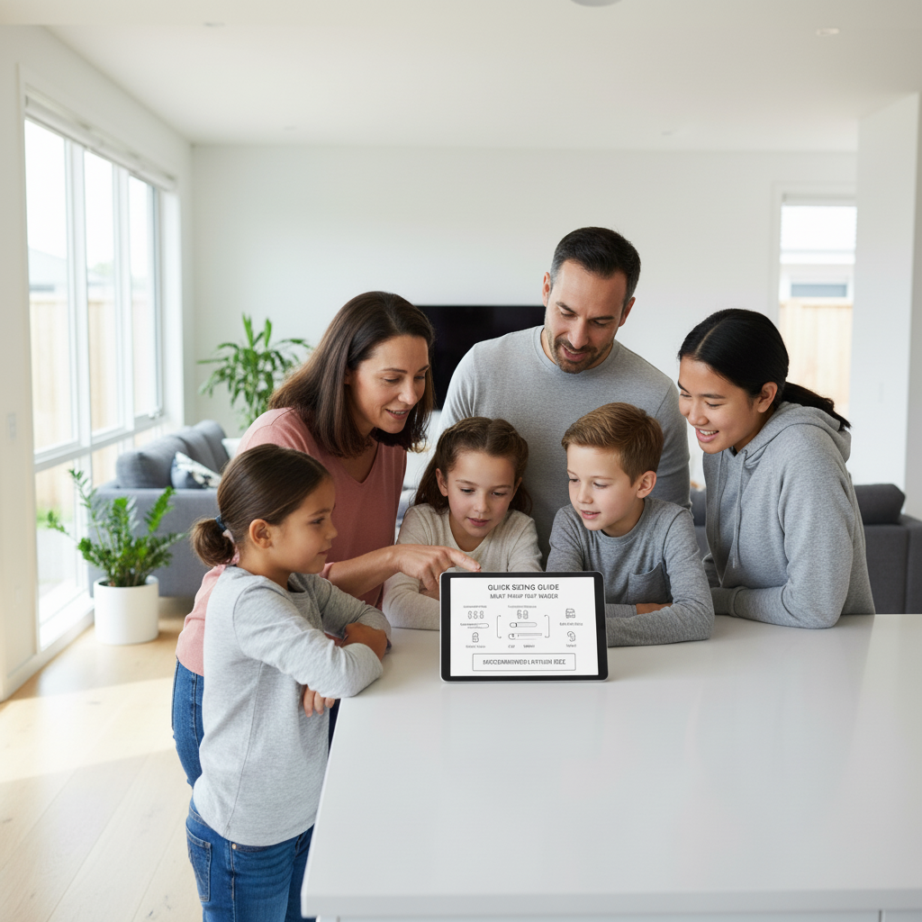 What Size Heat Pump Hot Water System Do I Need? 2 learn the different sizes of heat pumps your family needs