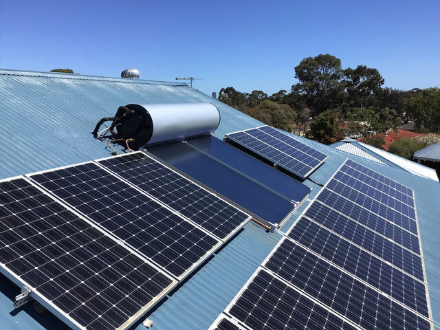 Solar Repairs Caversham WA 6055 1 Rooftop solar panels on a Perth home