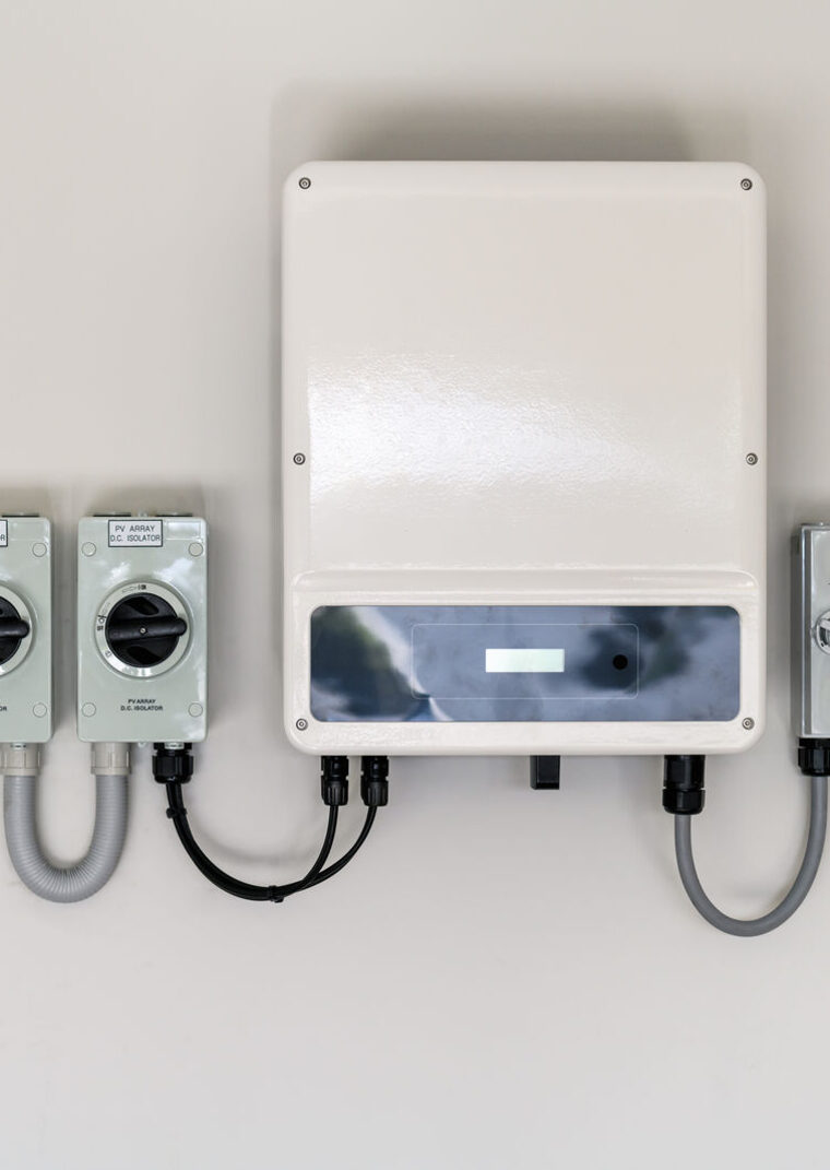 JFY Inverter Repairs Perth 1 Solar inverter mounted on a wall