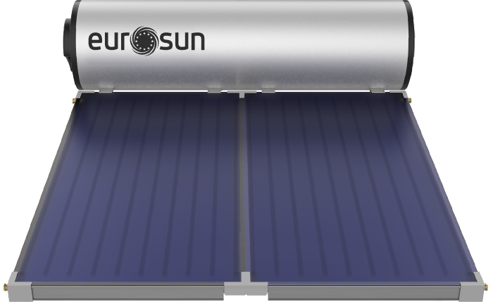 Eurosun High Performance Solar 300L 1 Eurosun High Performance Solar 300L rooftop solar hot water system with two collector panels