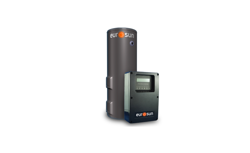 Rinnai Enviroflo GR 265L Heat Pump Hot Water System 4 Eurosun Power Direct 270L ground-mounted PV direct solar hot water system