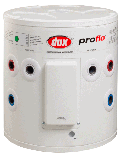 Dux PROFLO 25ltr Electric Storage Hot Water System 1 Dux PROFLO 25ltr Electric Storage Hot Water System